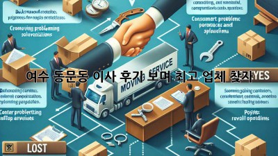 여수 동문동 이사, 후기 보며 최고 업체 찾자!